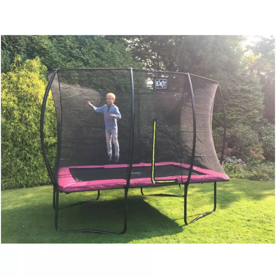 EXIT Silhouette Trampolin 244 x 366 cm, schwarz