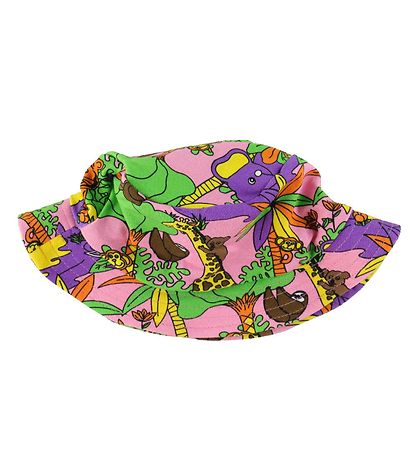 Småfolk Bademütze - Sea Pink m. Jungle