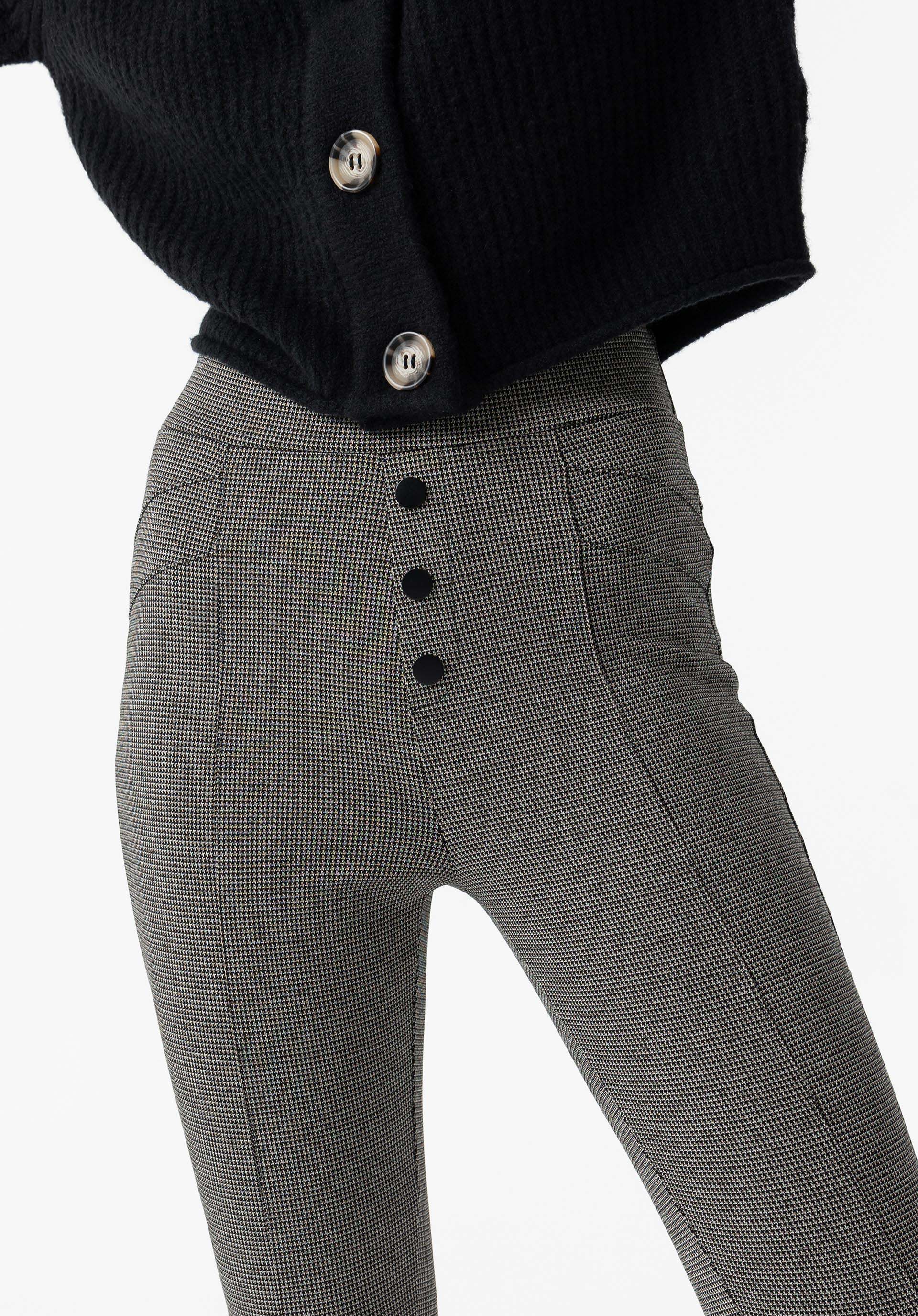 Leggings Efeito Push-up Pata de Galo