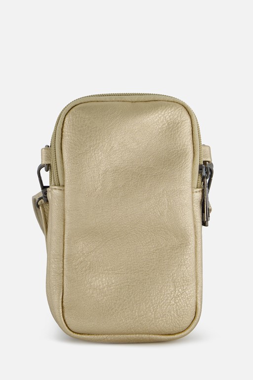 Charm Telefoontasje goud Synthetisch