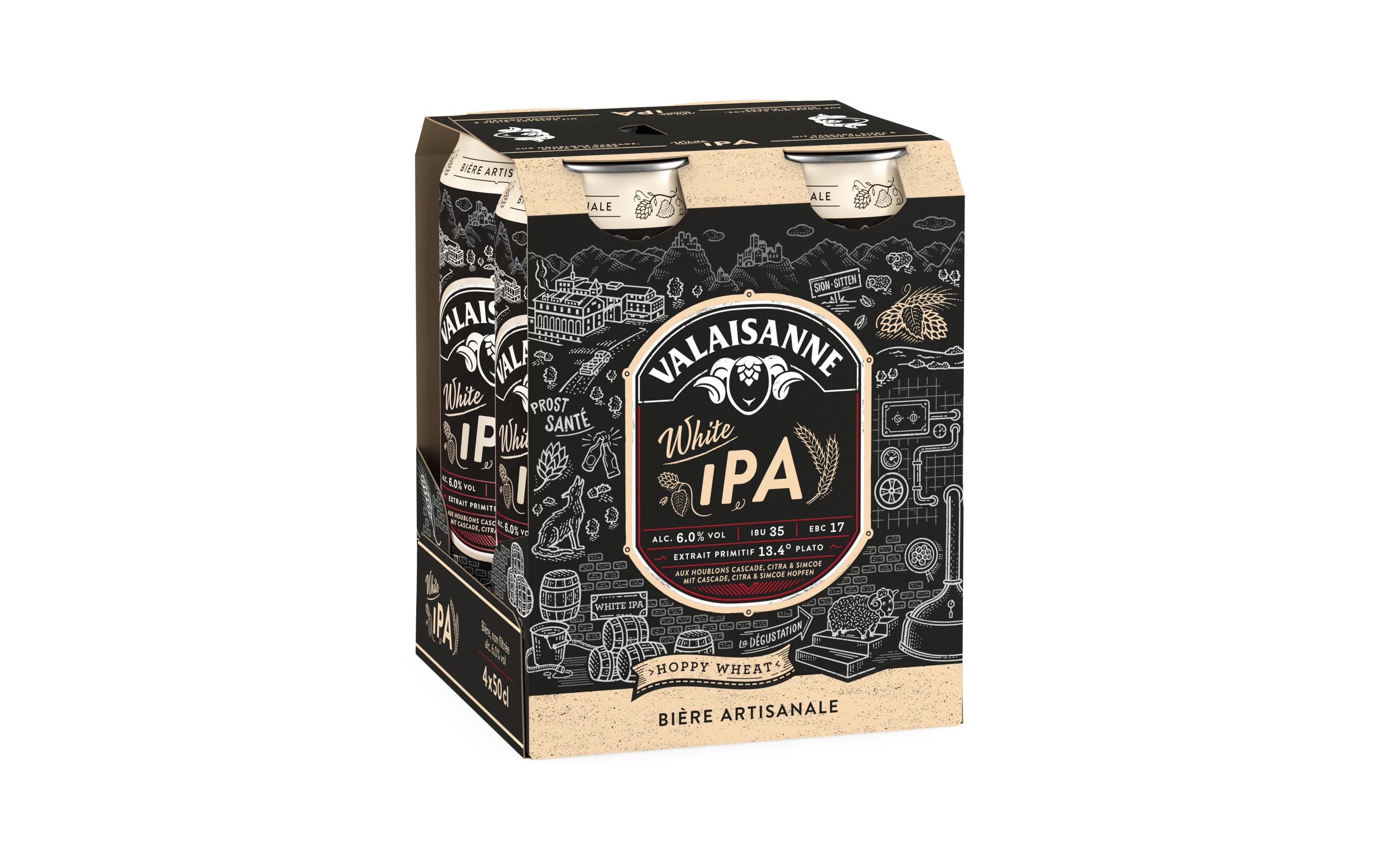Bier White IPA 4 x 0.5 lWeisses India Pale Ale