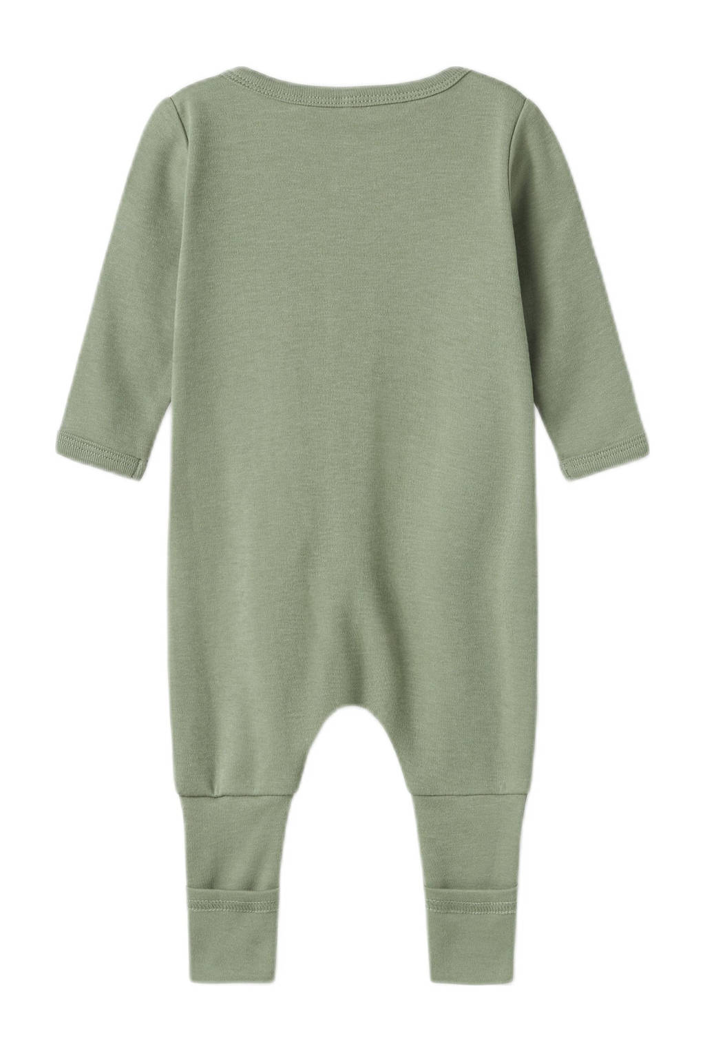 NAME IT pyjama NBMNIGHTSUIT - set van 2 groen