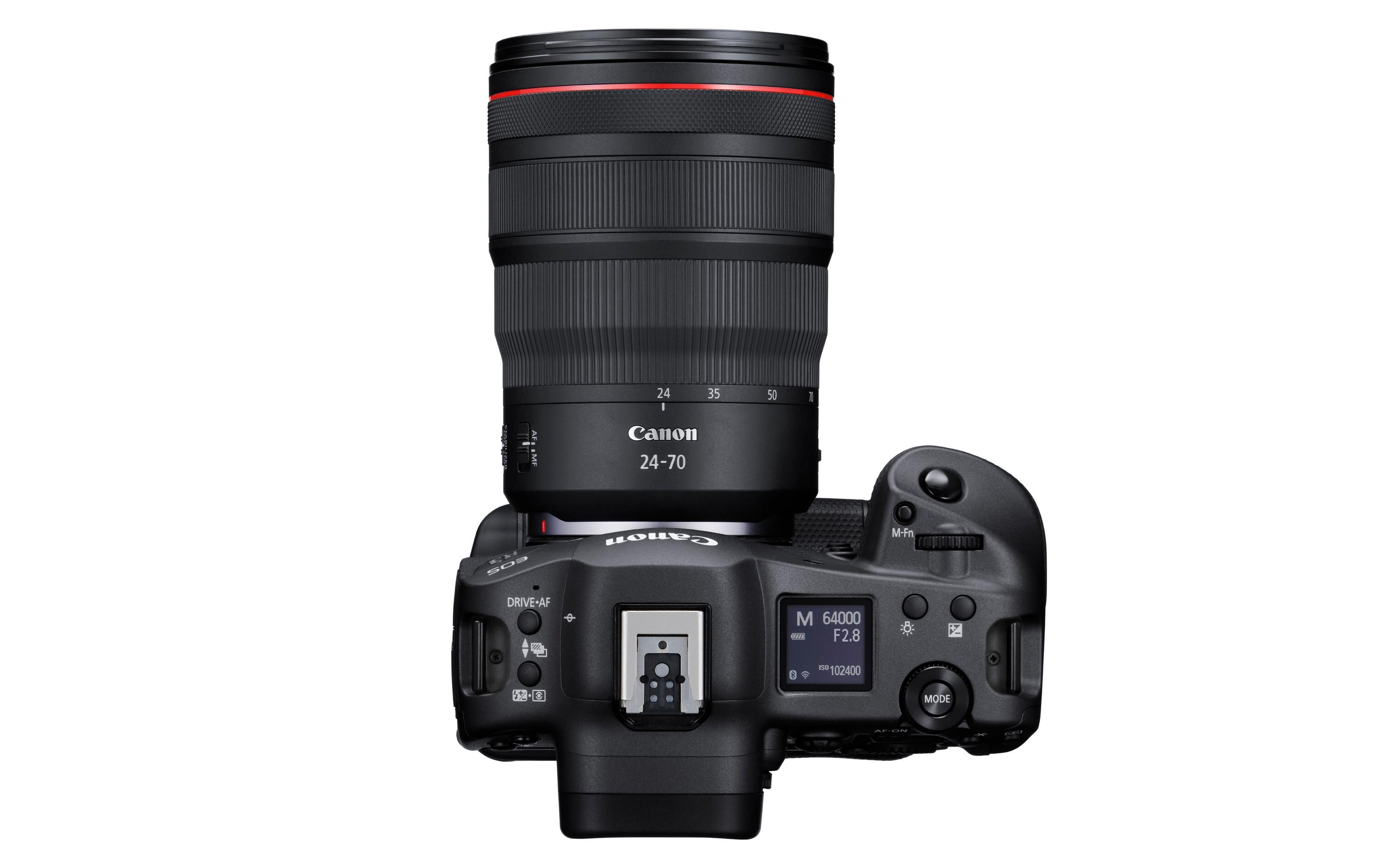 Fotokamera EOS R3 Kit 24-70<br>Blitzschnelle Systemkamera mit zusätzlichem Objektiv