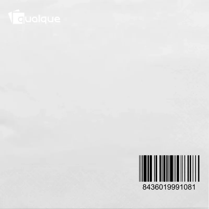 QUALQUE - Serviette cocktail ouate - 20x20 - Blanc - x6000
