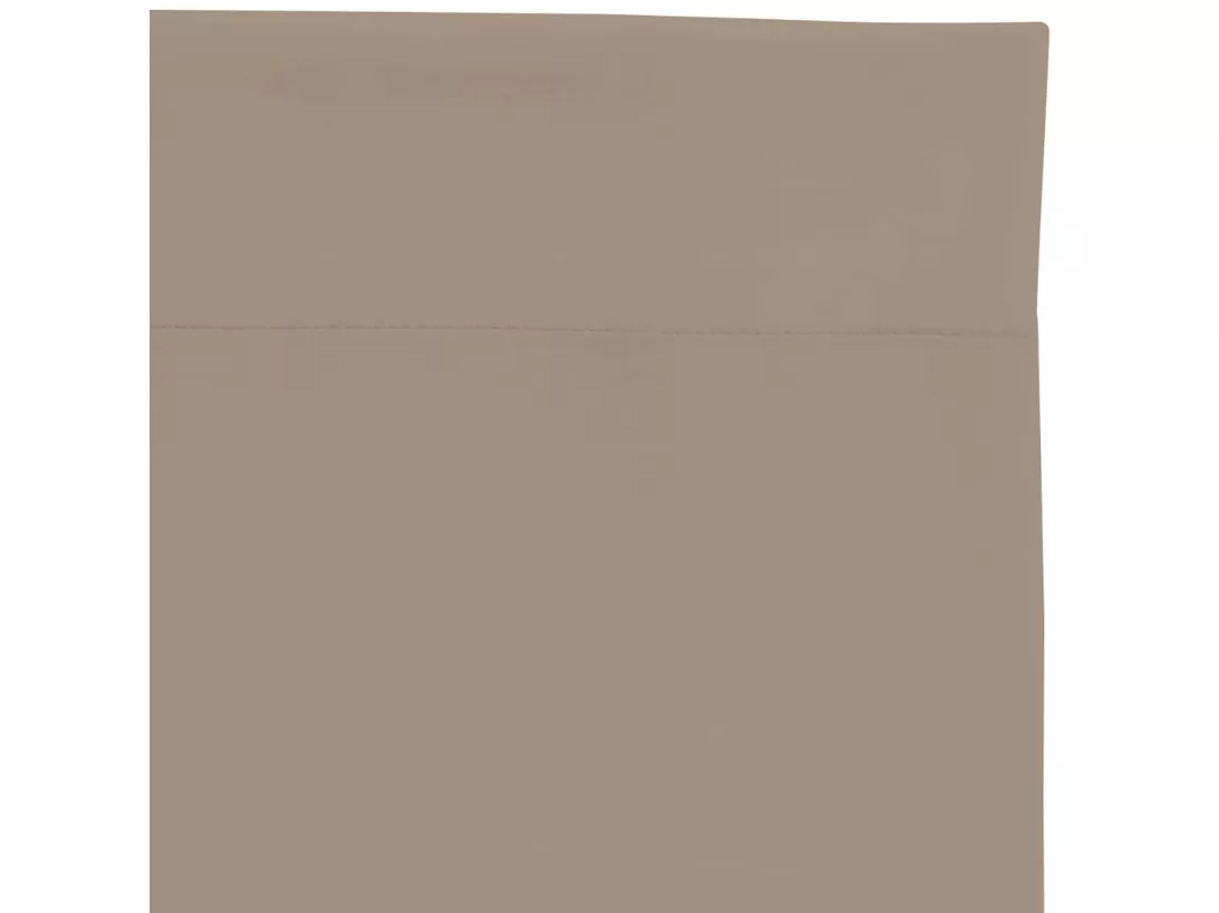 Drap plat 100% coton biscuit 240x310 cm