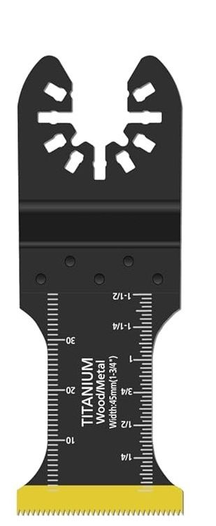 Multitool zaagblad B=45mm voor metaal & hout
