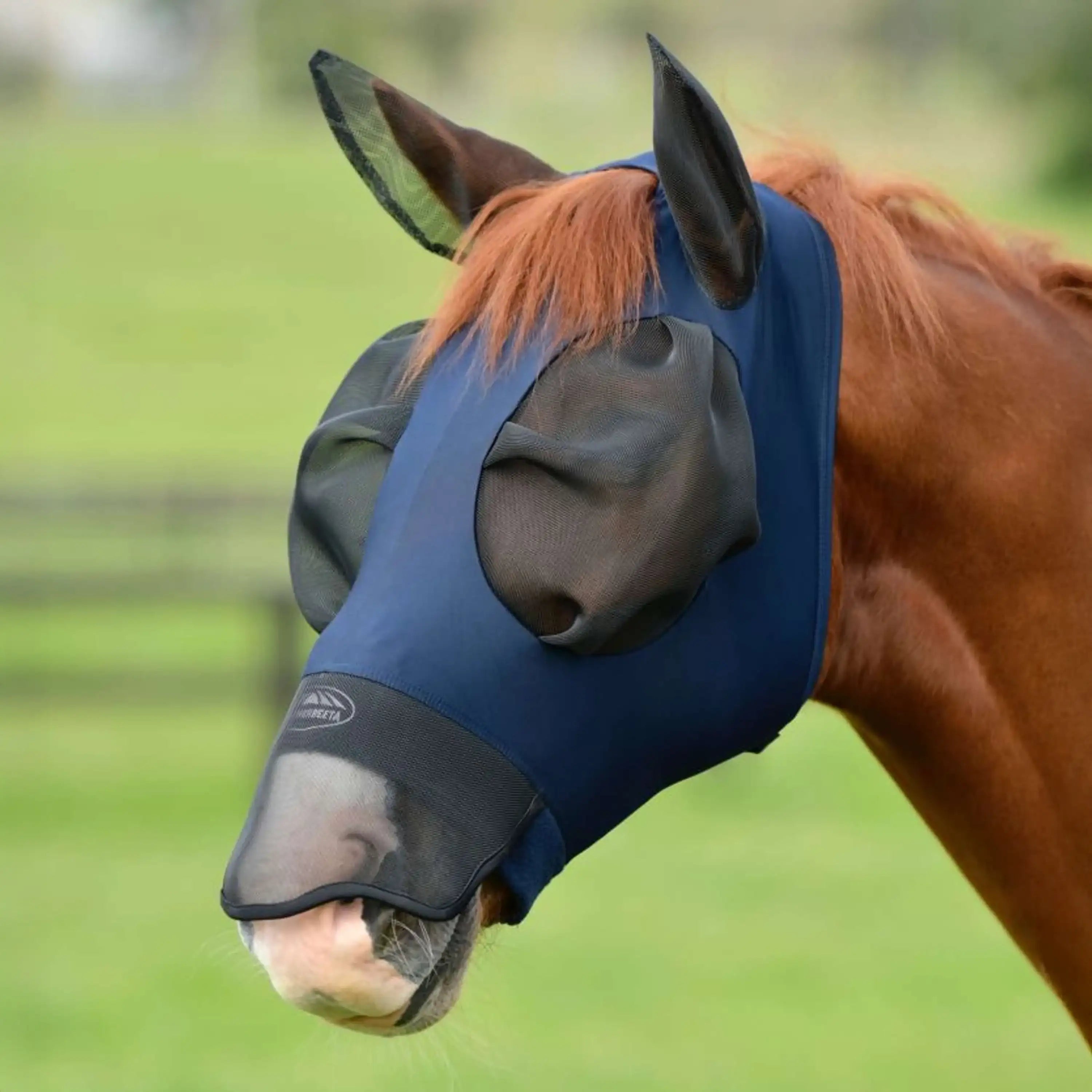 WeatherBeeta Vliegenmasker ComFiTec Luxe Bug Eye Saver met Oren en Neu