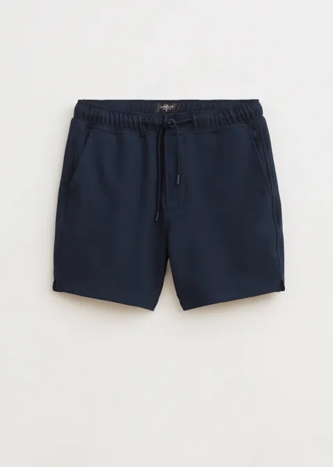 Korte broek melange blauw (BLW.DME)