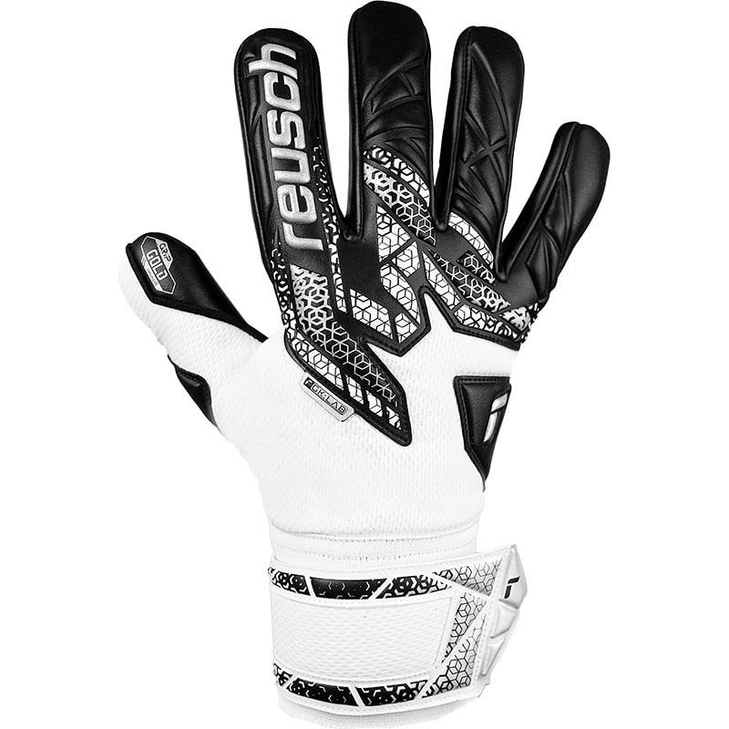 Reusch Gants de Gardien Attrakt Gold NC GK:LAB - Blanc/Argenté/Noir