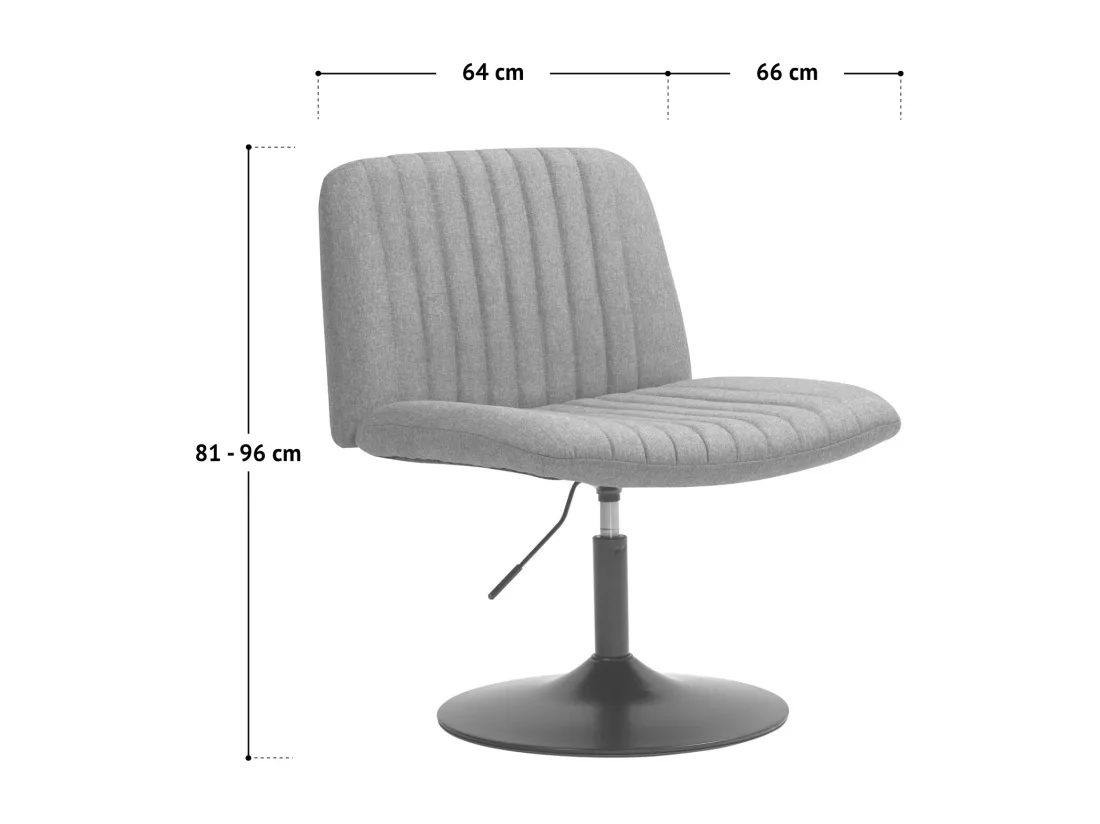 chaise longue EMILY chaise de relaxation réglable en hauteur rotative à 360° beige