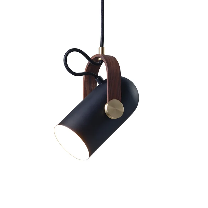 Le Klint - Carronade 160 Pendelleuchte small, Nordic Classic - Eiche geseift / Aluminium matt lackiert