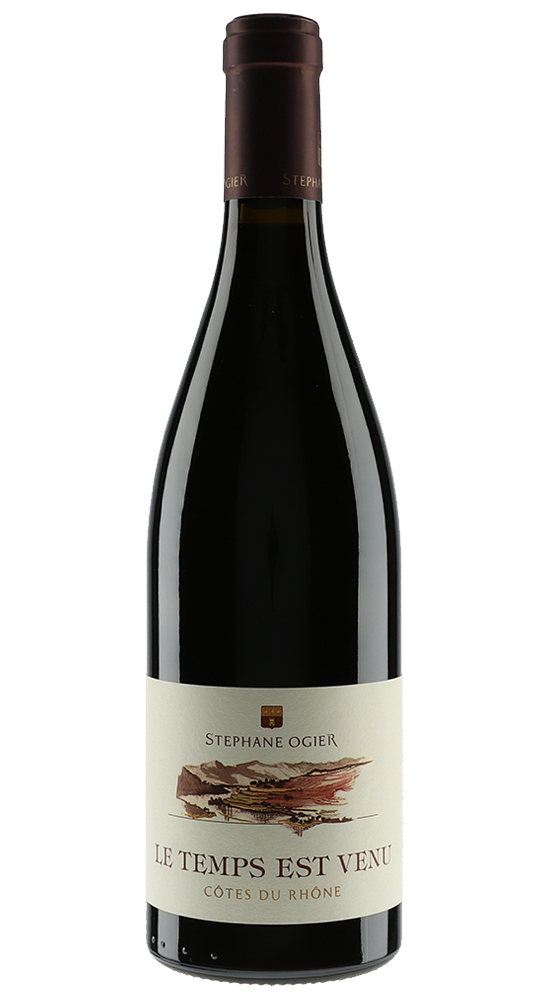 Domaine Stéphane Ogier : Le Temps est Venu 2021 rouge Rhône-   Côtes du Rhône- Rouge-