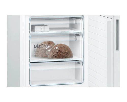 Bosch KGE49AWCA koel-vriescombinatie, afmetingen (B x H x D): 70 x 201 x 65 cm, koelgedeelte: 302 l, vriesgedeelte: 117 l
