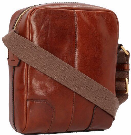The Bridge - Vespucci - Crossbody Tas - Bruin - Leer