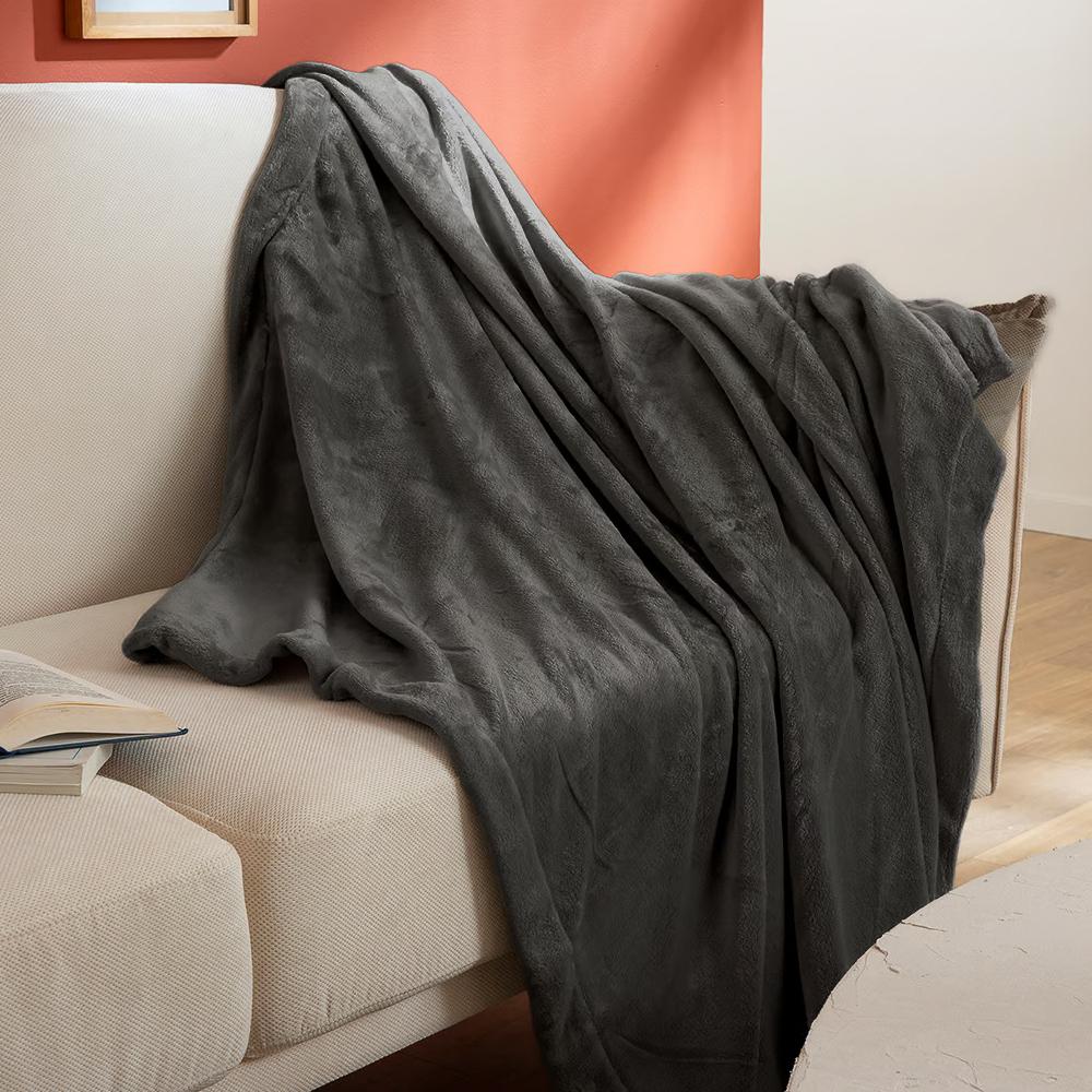 Dodo Plaid Gris Dodo Toucher Ultra Doux 130x170