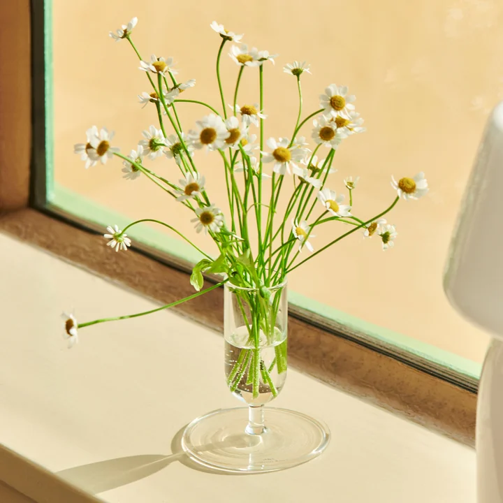HAY - Tiny Vase Ø 7 x H 8.6 cm, klar