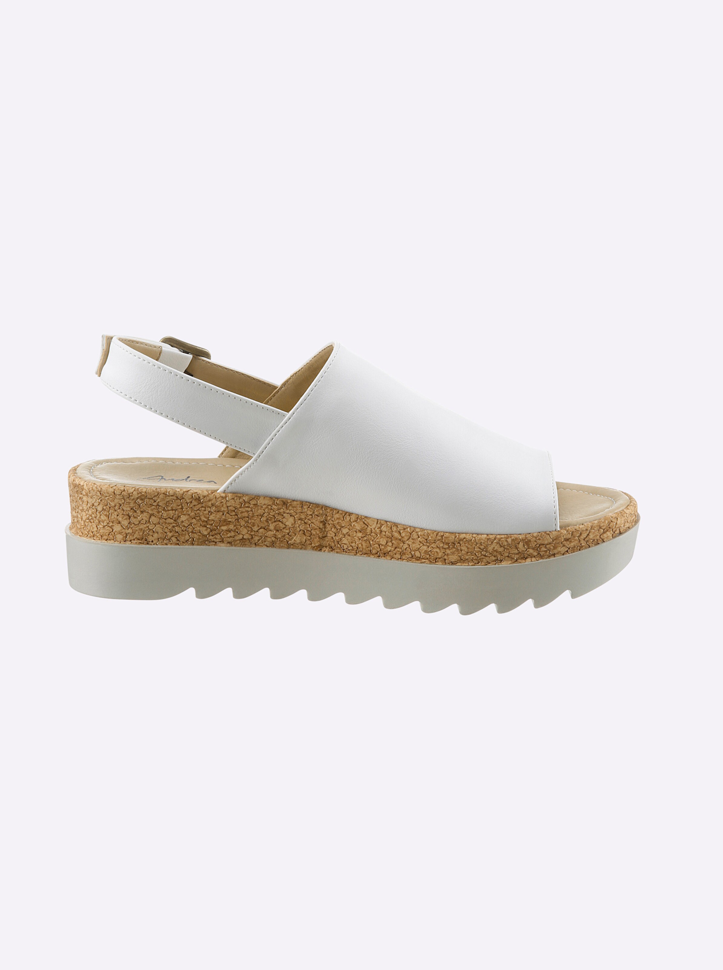Andrea Conti Sandalette in weiß