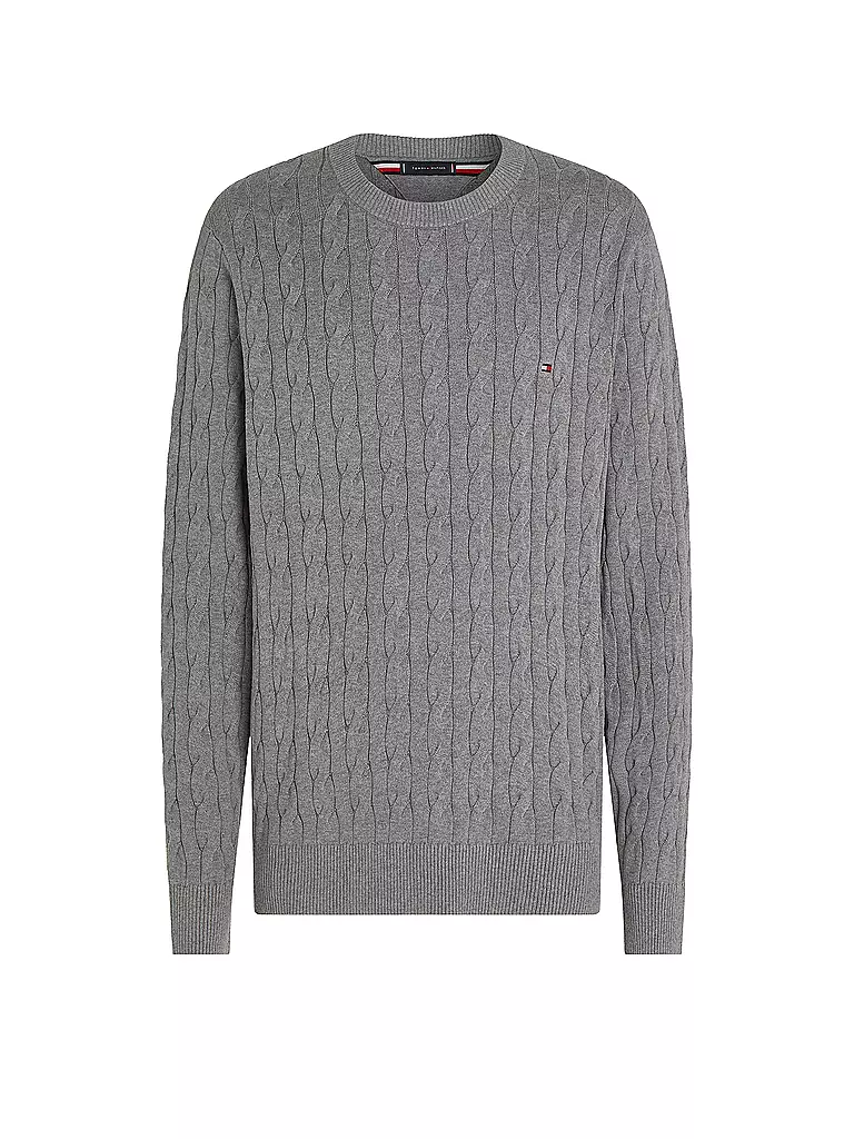 TOMMY HILFIGER Pullover grau