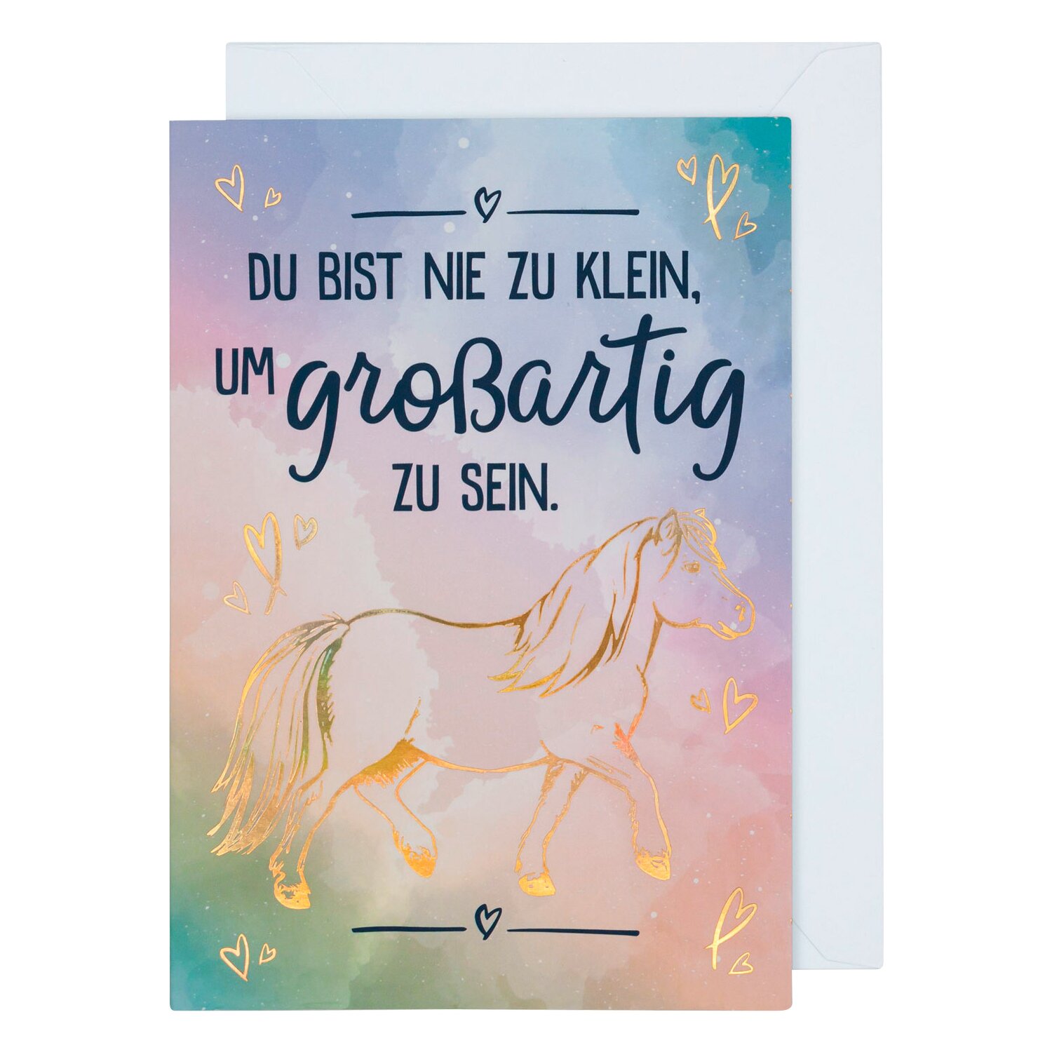 Soulhorse Grußkarte Classic  - Großartig