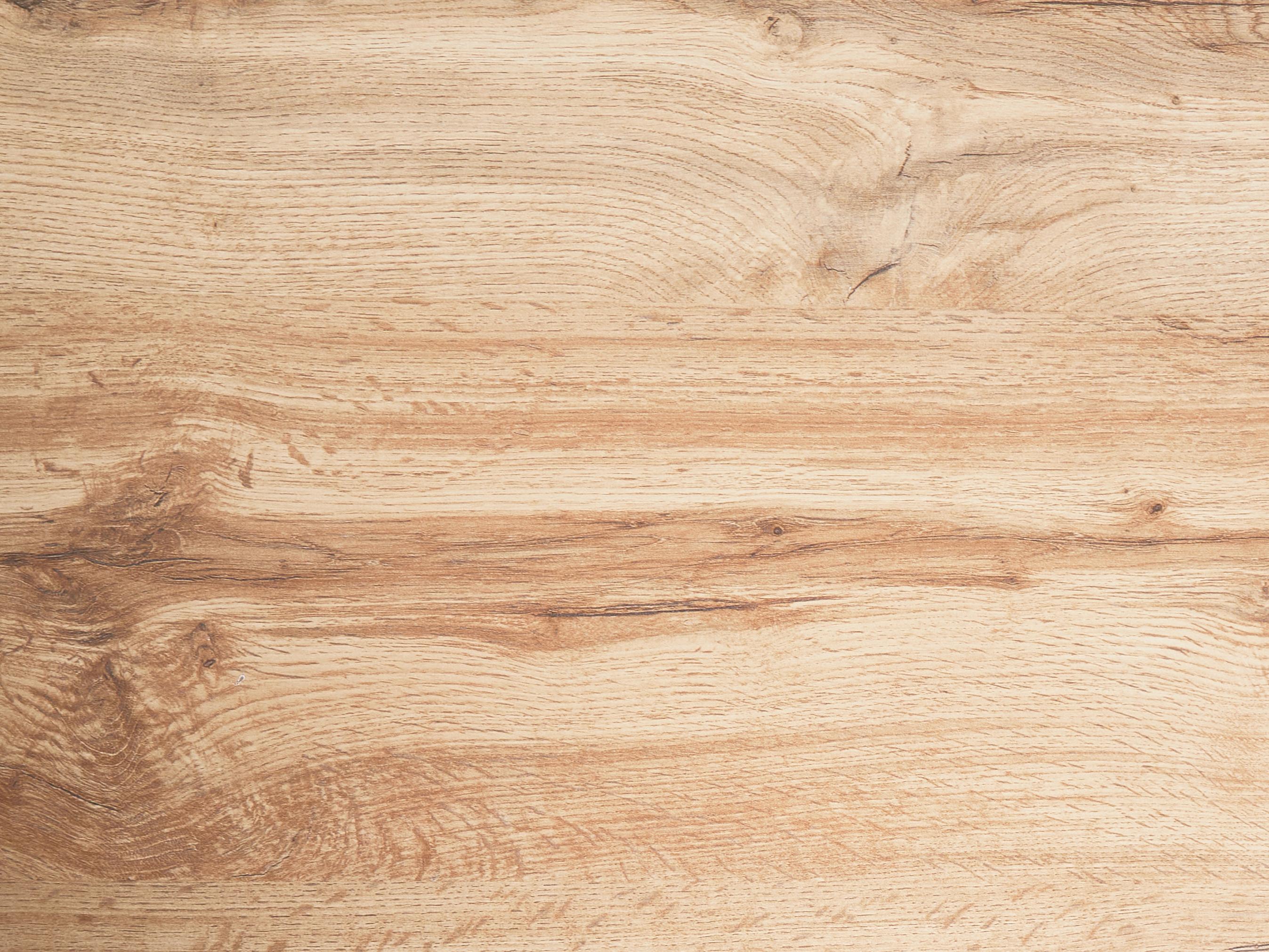 Eettafel uitschuifbaar CARLEA Lichtbruin 120 cm 120/160 cm