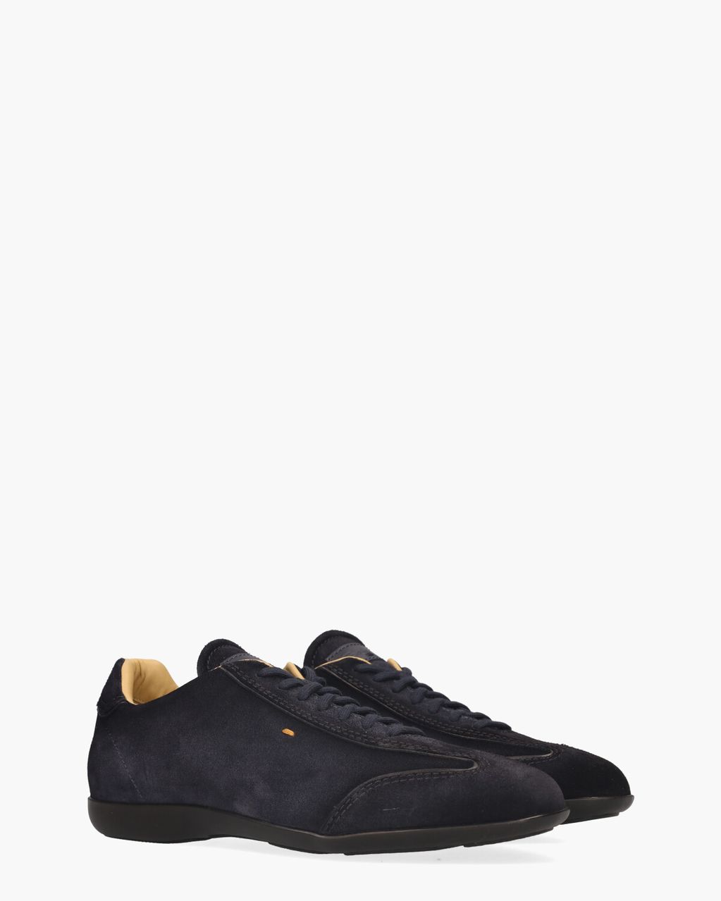 Santoni 14398 Donkerblauw Herensneakers
