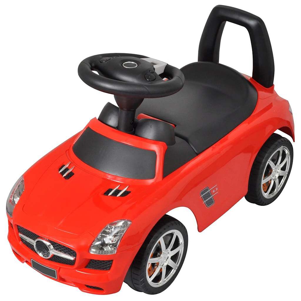 vidaXL Kinderspeelgoedauto/loopauto, rood