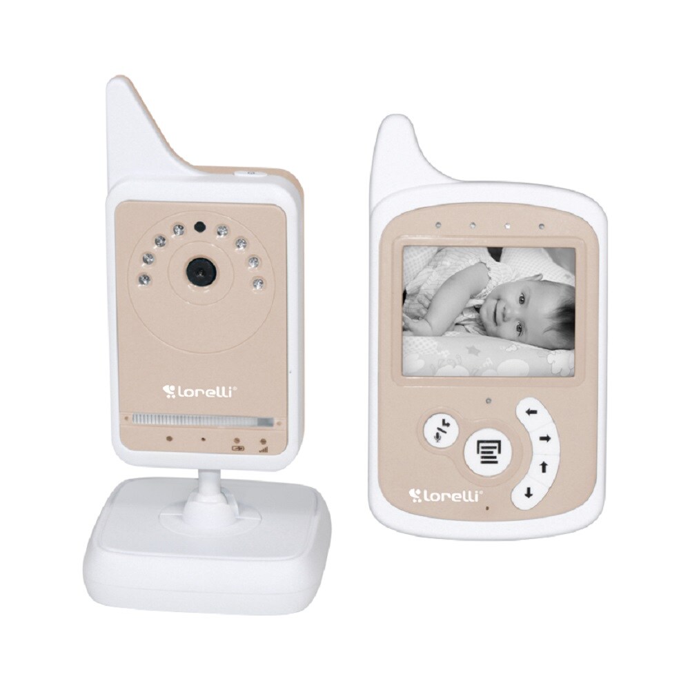 Lorelli Digital Video Phone mit Kamera, Farbdisplay, Temperaturanzeige beige