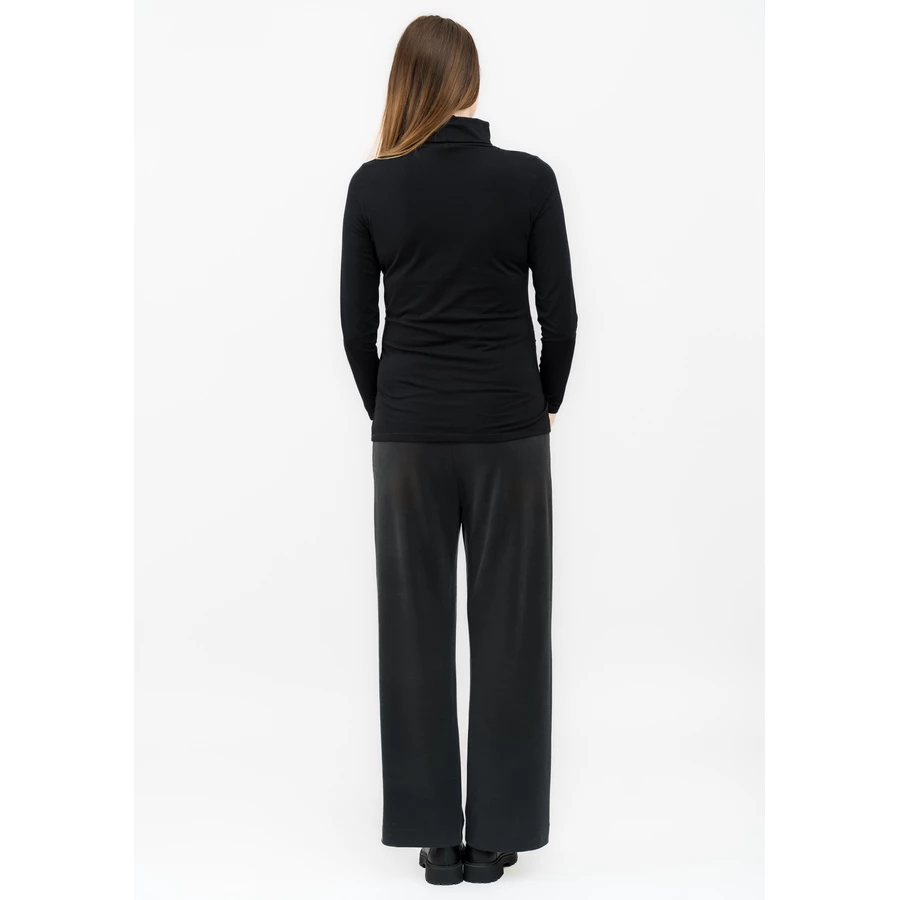 Cool Mama Umstands-Rollkragenpullover Basic SCHWARZ