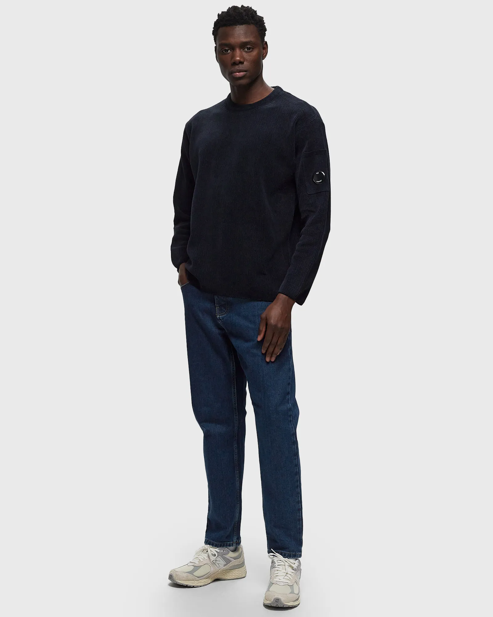C.P. Company COTTON CHENILLE KNITWEAR - CREWNECK