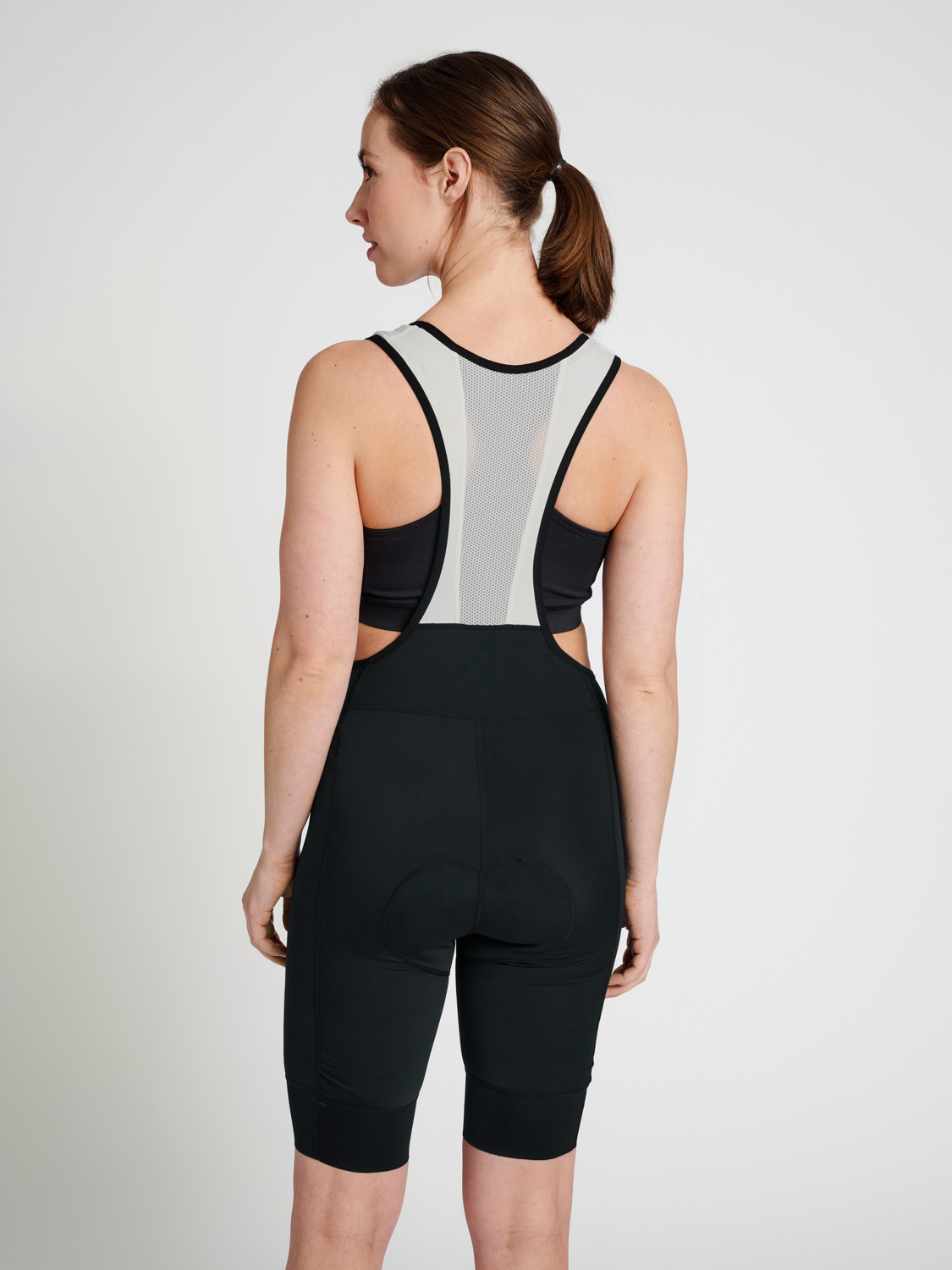 WOMENS CORE BIKE PANEL BIB SHORTS