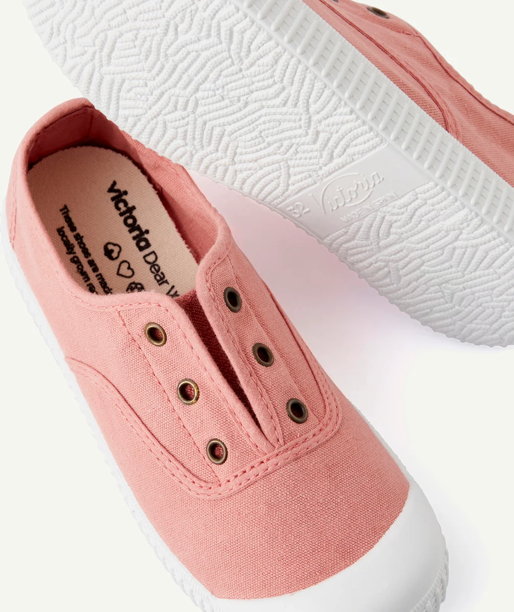VICTORIACHAUSSURES EN TOILE DE FIBRES RECYCLÉESROSES