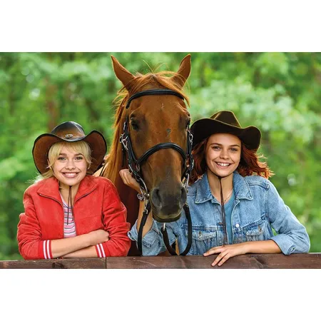 Schmidt Spiele Puzzle - KinderPuzzle - Bibi & Tina Herz für Pferde, 150 Teile