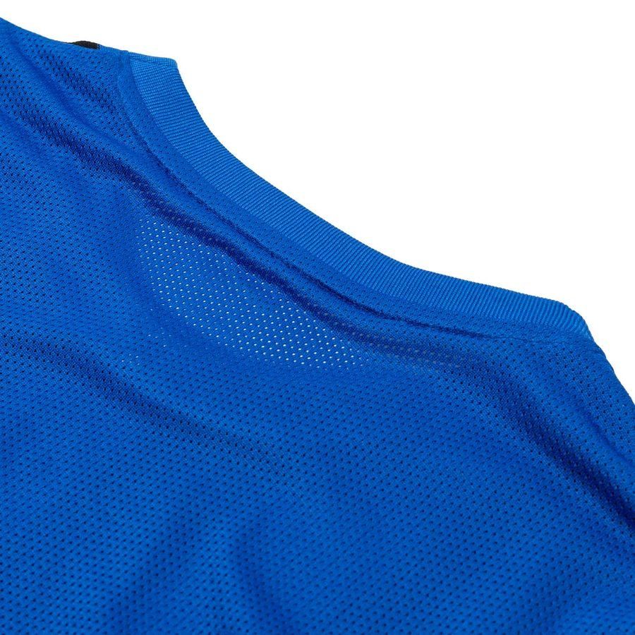 Nike Maillot Dri-FIT Striped Division IV - Bleu/Noir/Blanc Femme