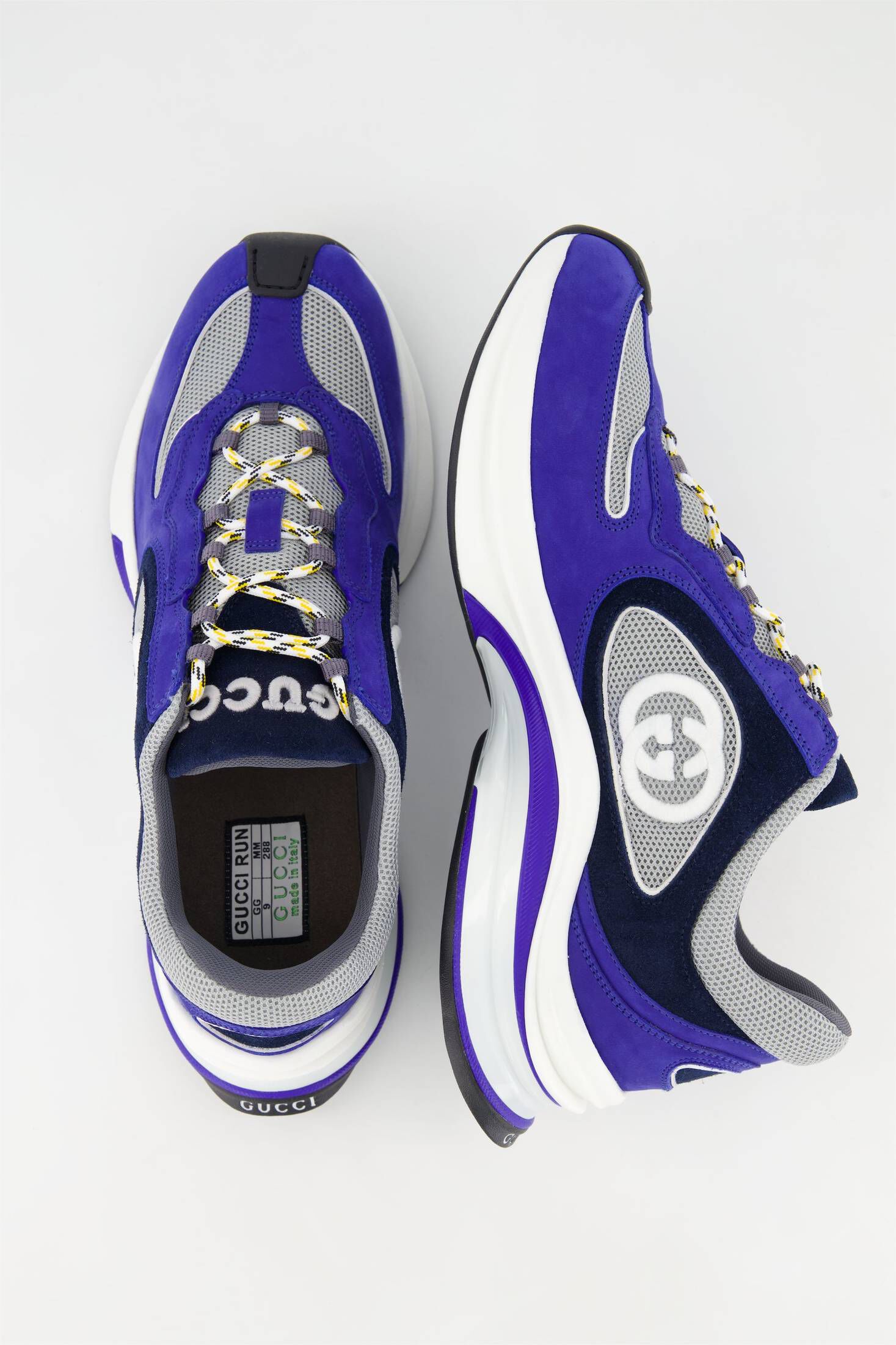 Gucci| Herren Sneaker LEATHER GUCCI RUN