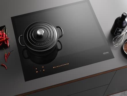 Miele Kogeplade KM 7667 FR (rustfrit stål)