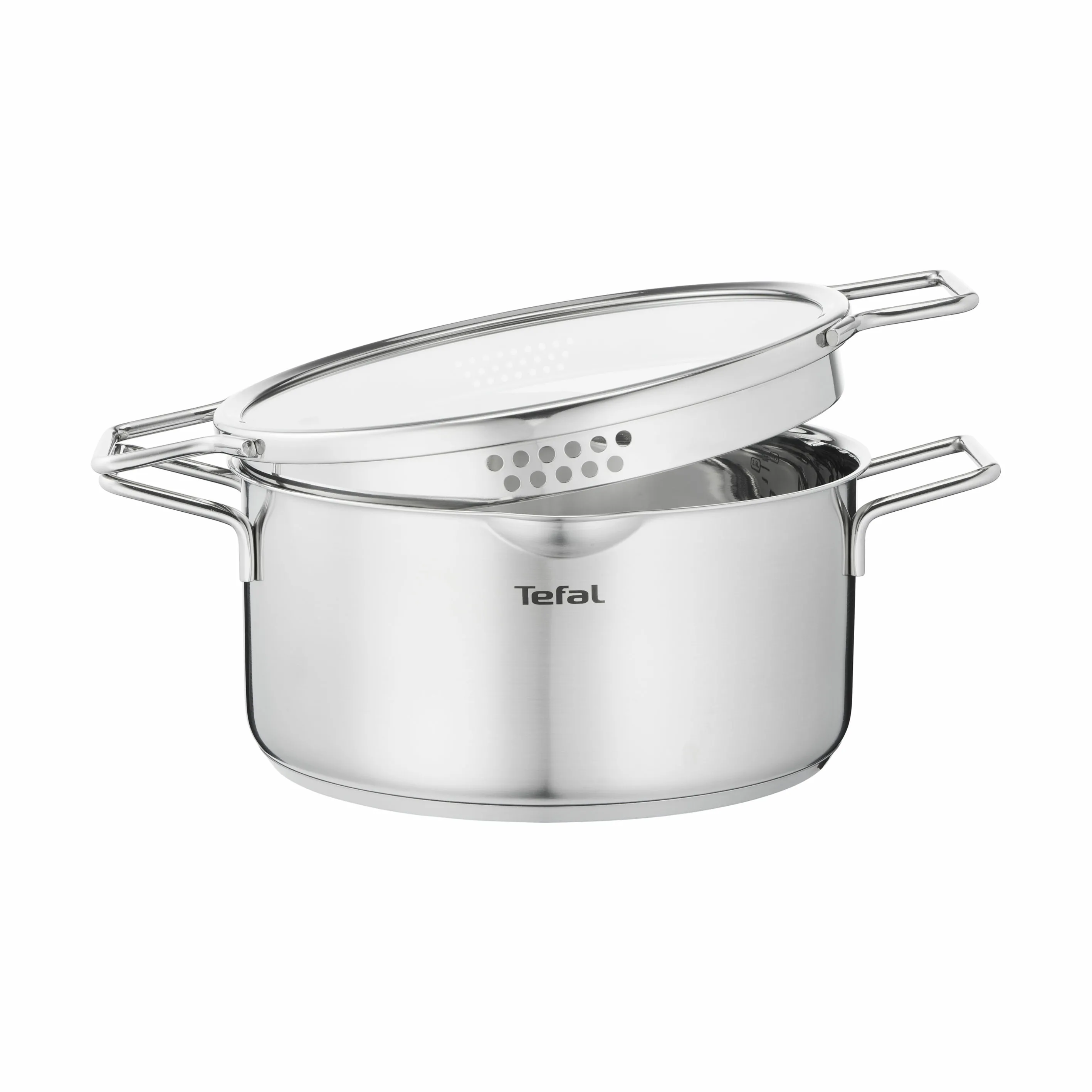 Tefal Nordica Grydesæt m. glaslåg - 6 dele