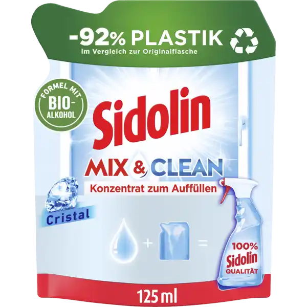 Streifenfrei Mix & Clean Cristal Nachfüllbeutel