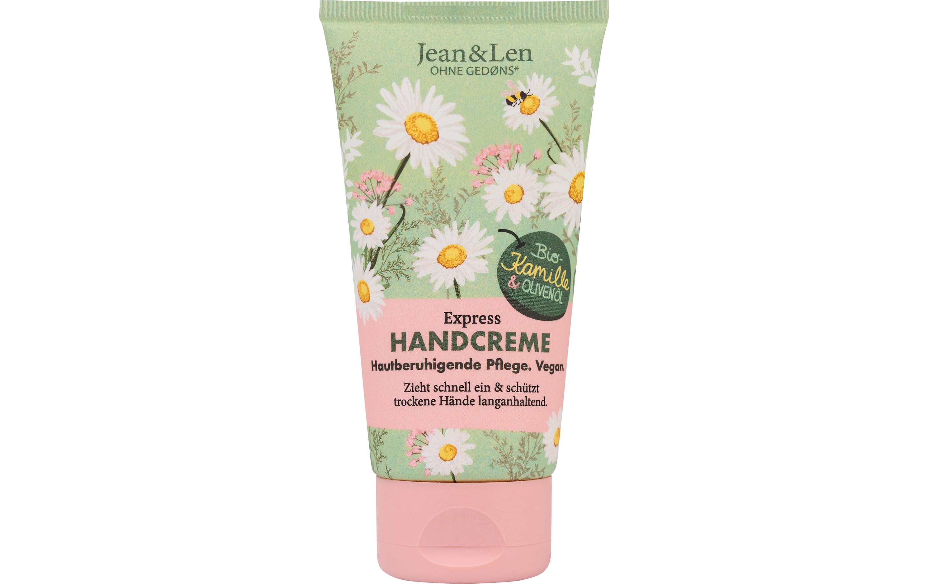 Handcrème Kamille/Olivenöl 75 mlNatürliche Handcreme mit Bio-Kamillenblüten-Extrakt und Olivenöl