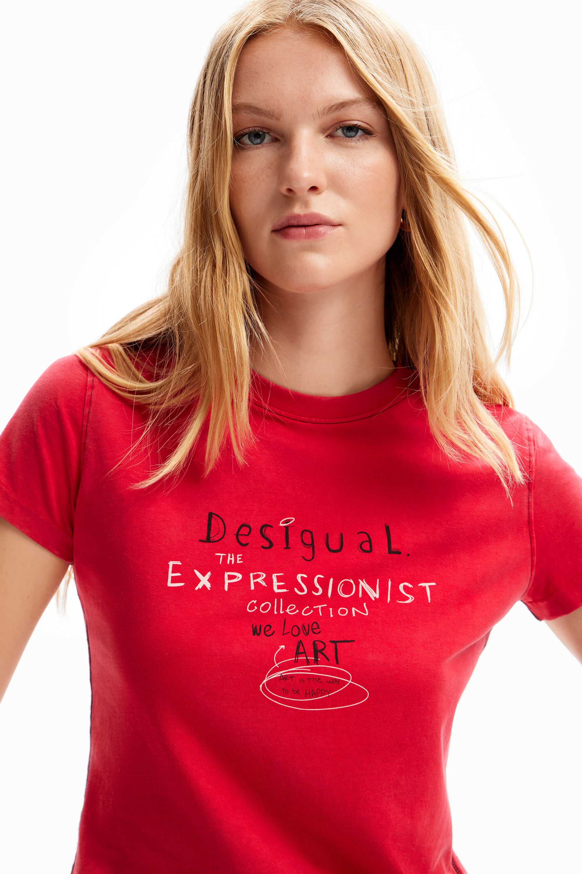 T-shirt ajusté messages