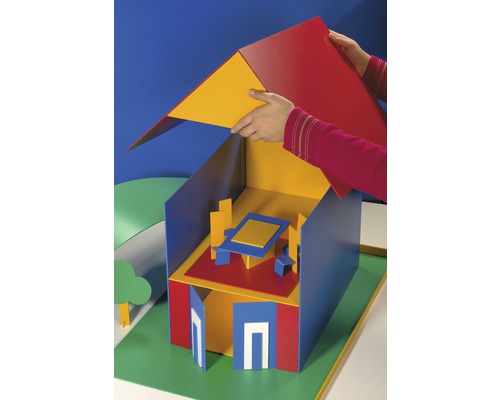Hardschuimplaat Hobbycolor grijs 250 x 500 x 3 mm