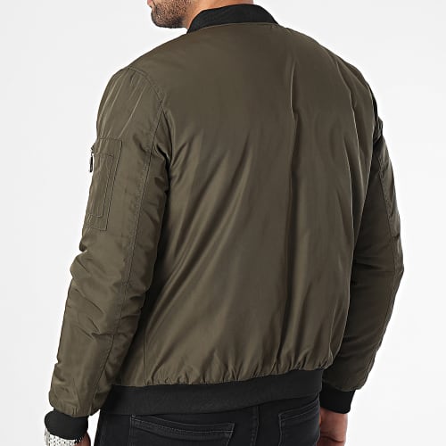 Veste Bomber Vert Kaki