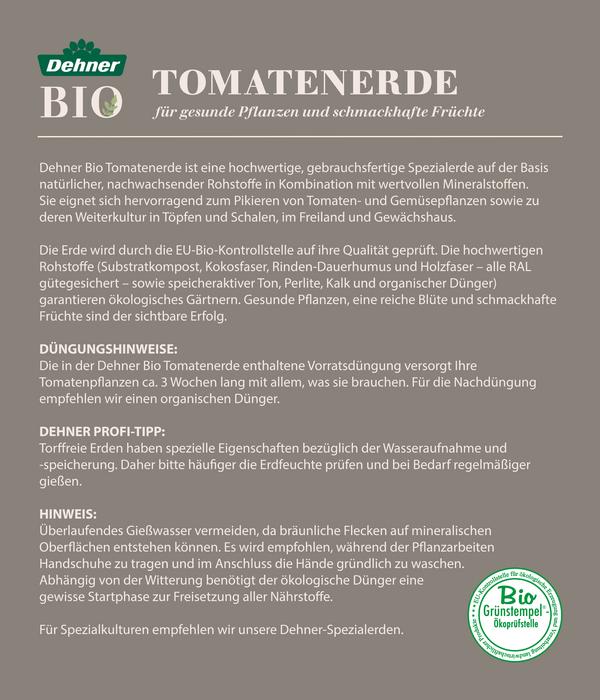 Dehner Bio Tomatenerde, 108 x 20 Liter