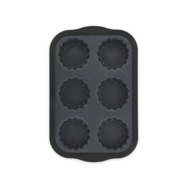 Moule 6 tartelettes Silicone fibre de verre Zenker