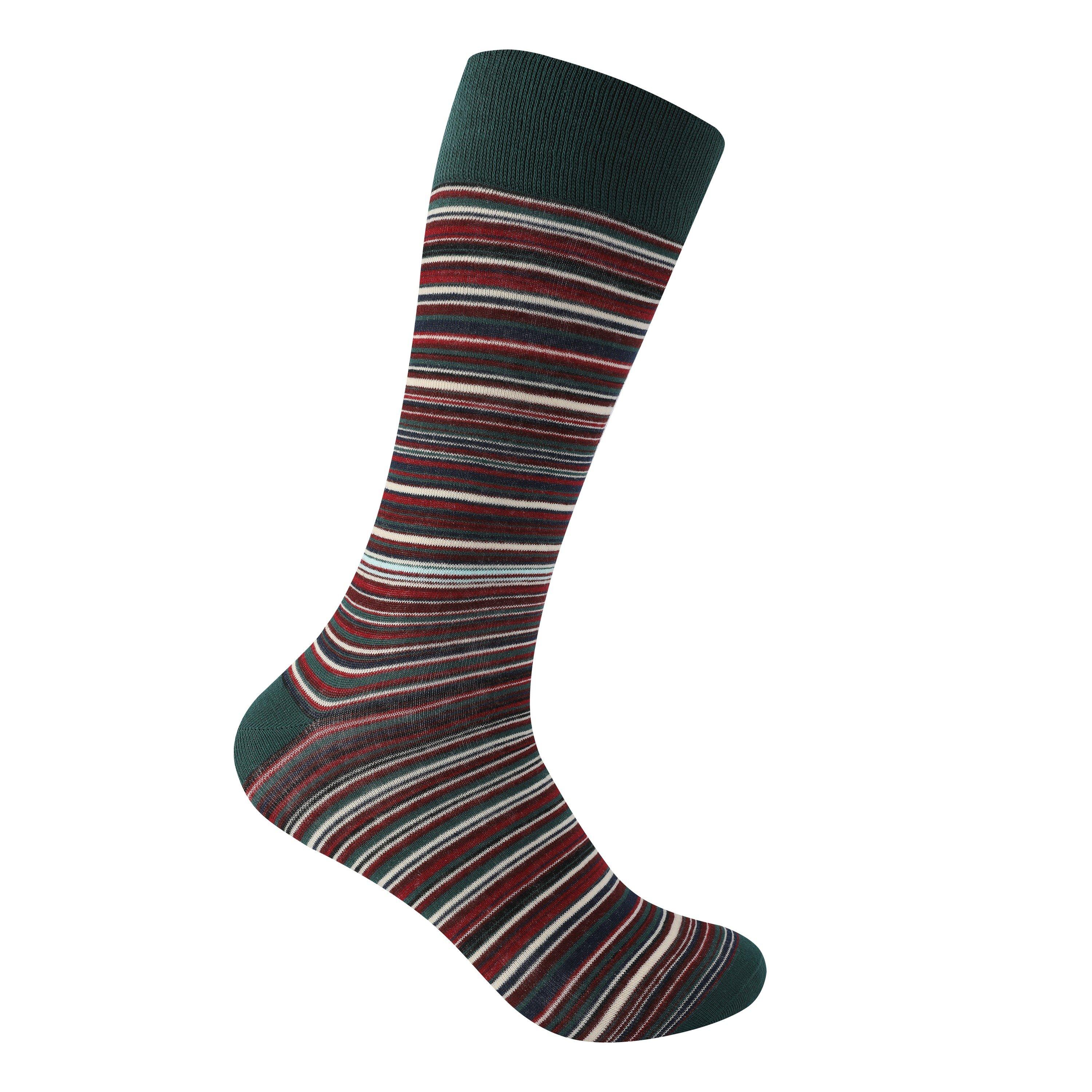 Firetrap 3pk Strip Sock Mens