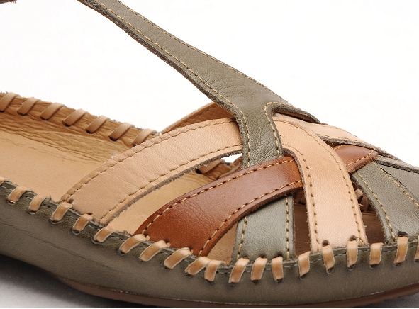 Pikolinos nu pieds plats femme 0732 puerto valla kaki