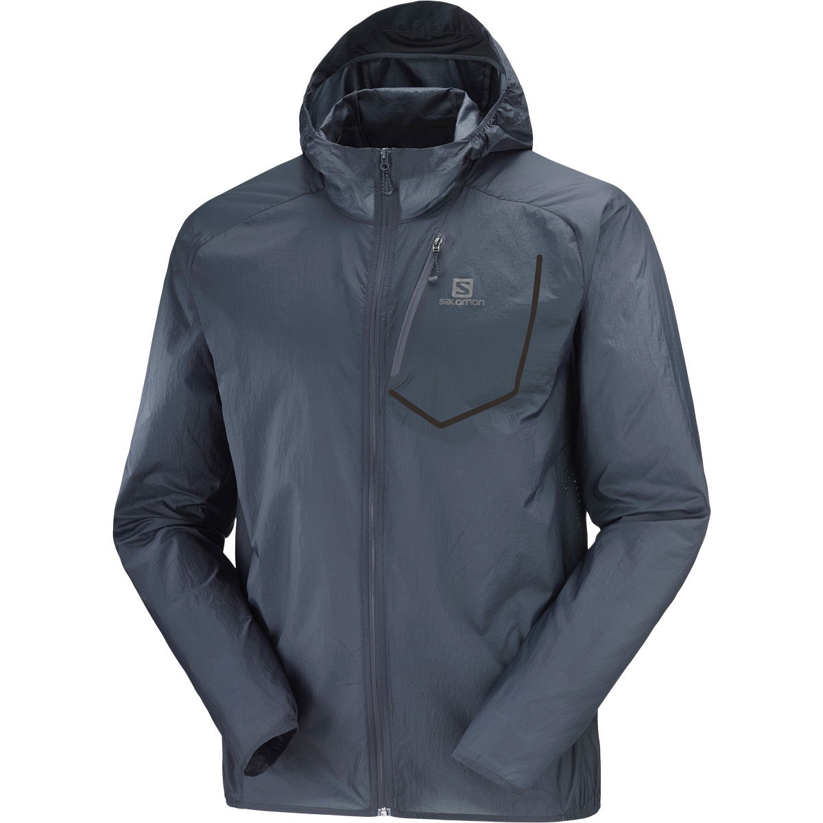 Salomon Bonatti Aero Hood Løbejakke