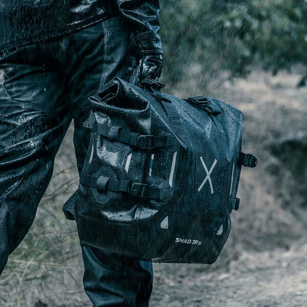 Shad - Sacoches latérales étanches TR30 TERRA Adventure Noir