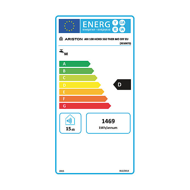 Chauffe-eau électrique horizontal Ariston 100L