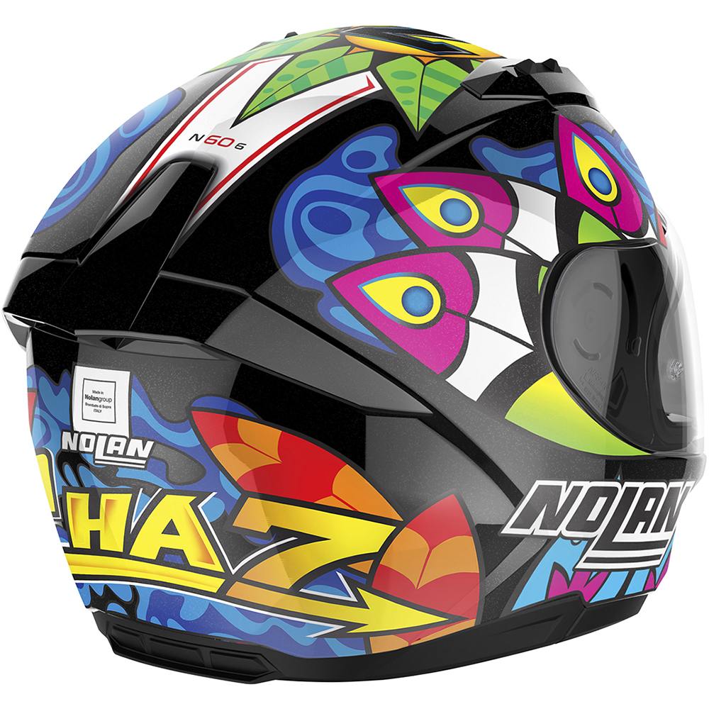 Nolan - Casque N60-6 Gemini Replica Chaz Davies Noir / Multicolore