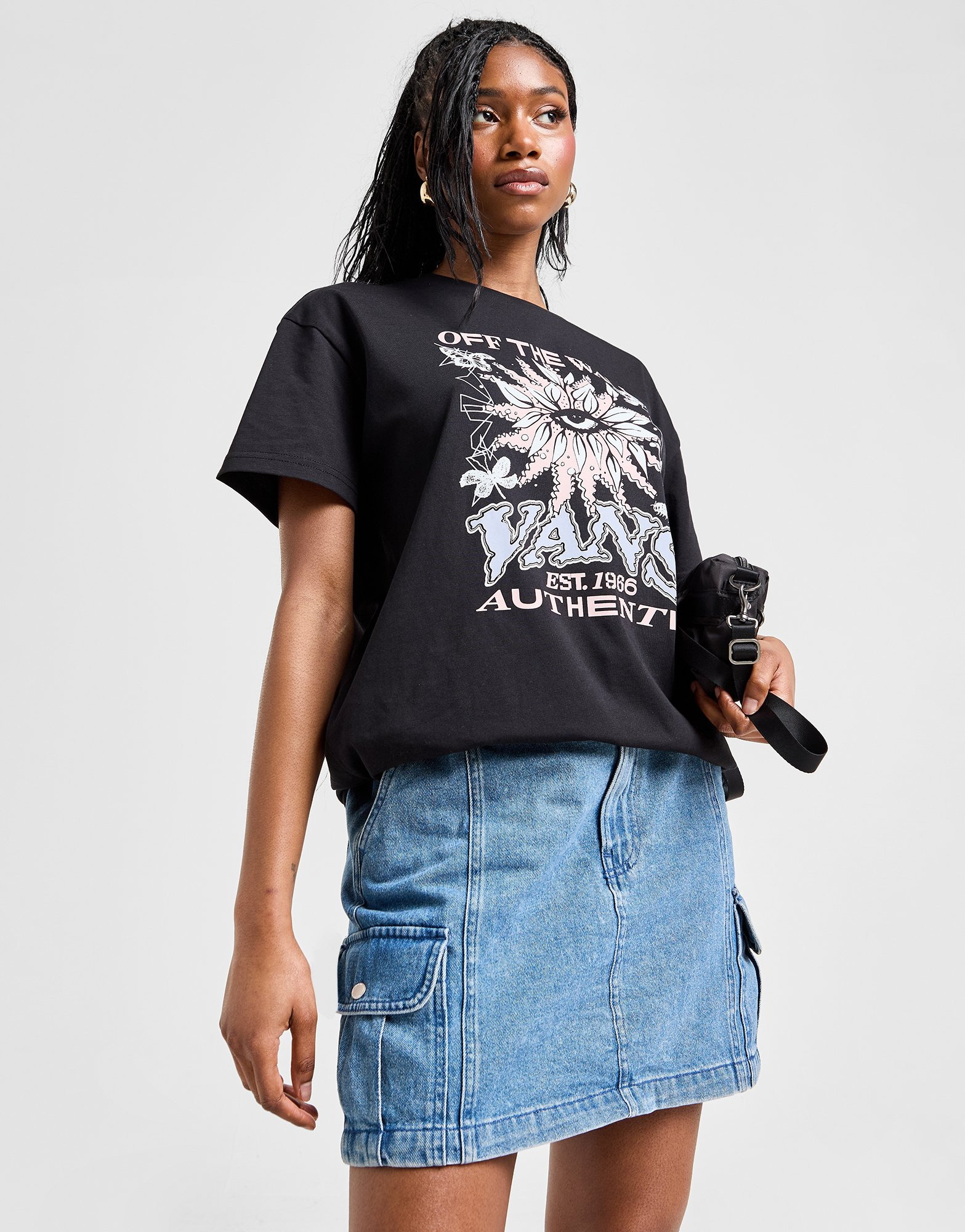 Vans T-shirt Eyeball Authentic Femme